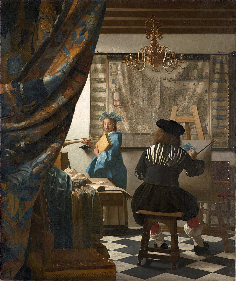 Kunsthistorisches Jan Vermeer The Art of Painting