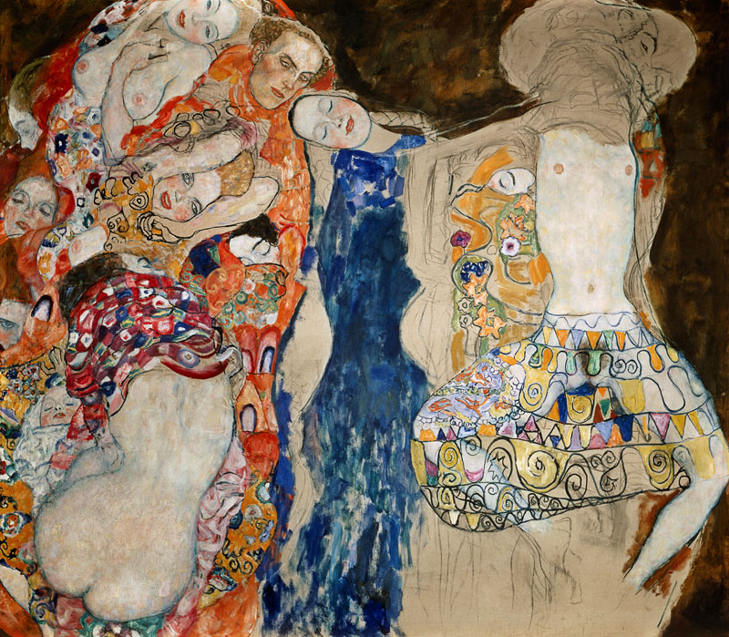 La mariée Gustav Klimt musée Leopold