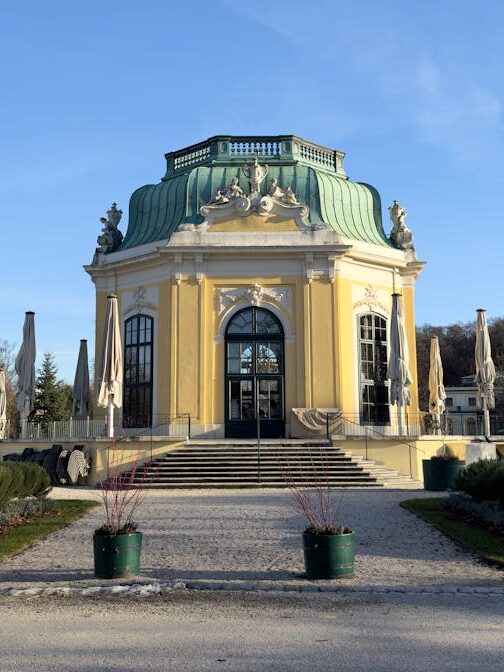 Le pavillon impérial du zoo de Schönbrunn à Vienne